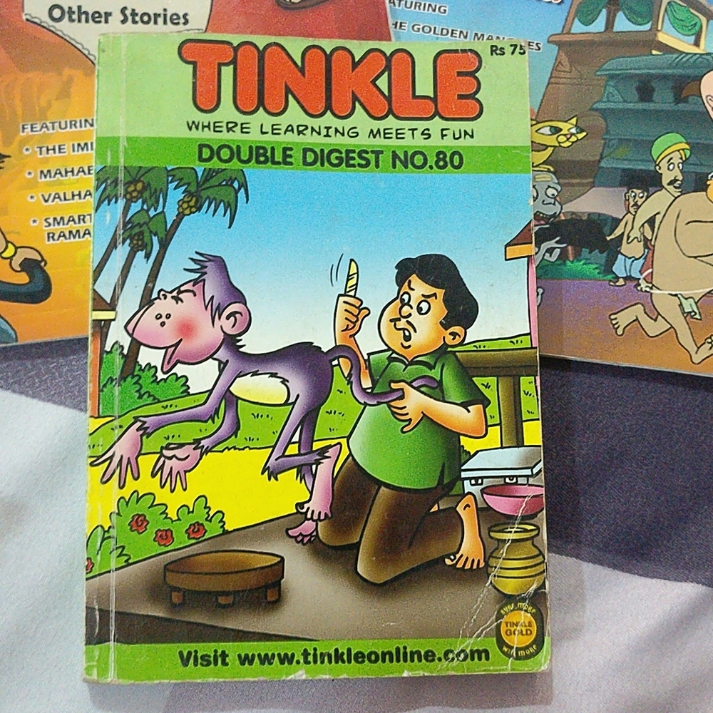 The Wonder World of Tenali Raman,vol.1 &2, Tinkle - Picture 11 of 12